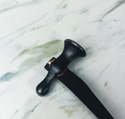 Junlin Leather Tool - Tapping Hammer with Yakisugi Handles