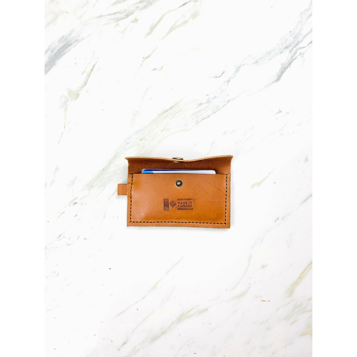 Natural Tan Wickett & Craig ~ Cardholder V2