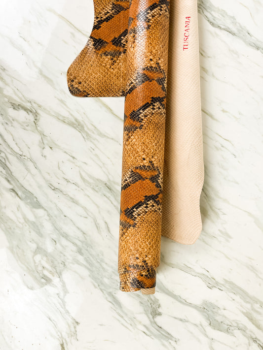 Goat Embossed - Snake Skin