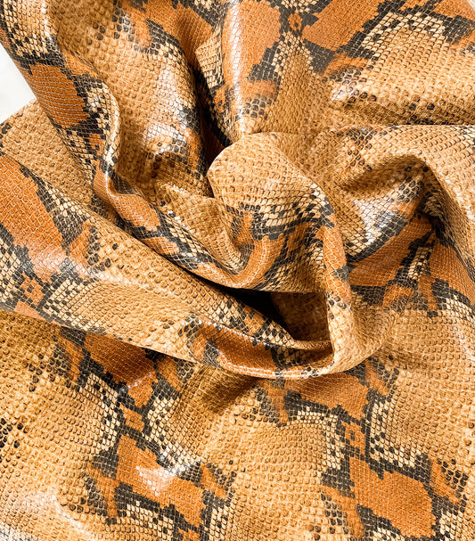Goat Embossed - Snake Skin