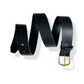 Wilfreds Latigo Belt - Casual Dress (Gold Buckle)